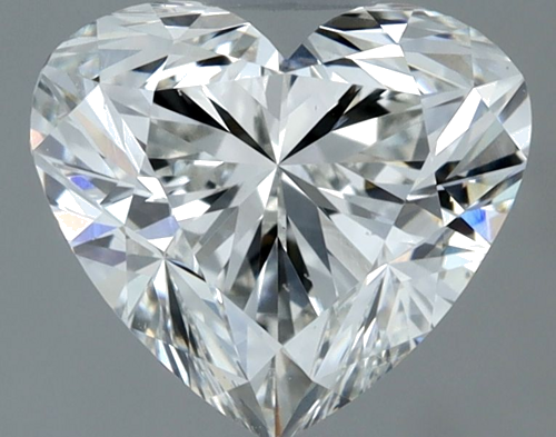 1.4 carat H-VS2 Natūralus Heart Deimantas (1)