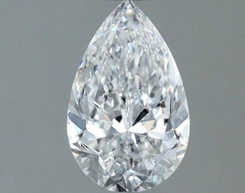 0.71 carat E-SI1 Natūralus Pear Deimantas (1)