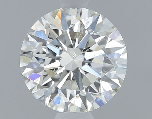 0.65 carat I-SI2 Excellent cut Natūralus Round Deimantas (1)
