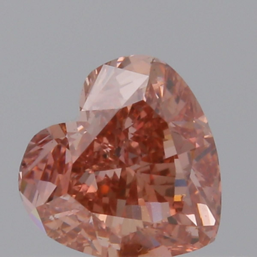 0.47 carat Fancy Deep Brownish Orangey Pink-VS2 Natūralus Heart Deimantas (1)