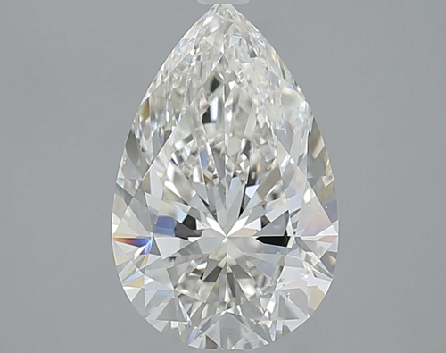 2.51 carat I-SI1 Natūralus Pear Deimantas (1)