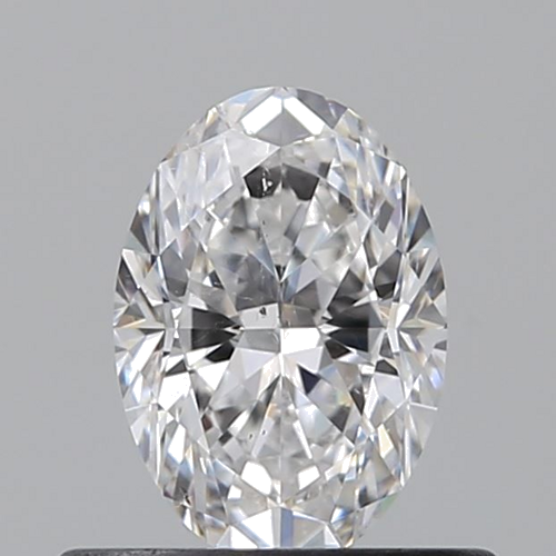 0.51 carat D-SI1 Natūralus Oval Deimantas (1)