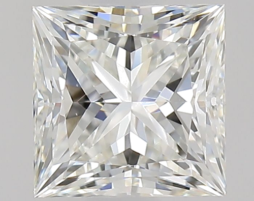 0.6 carat H-VVS2 Natūralus Princess Deimantas (1)