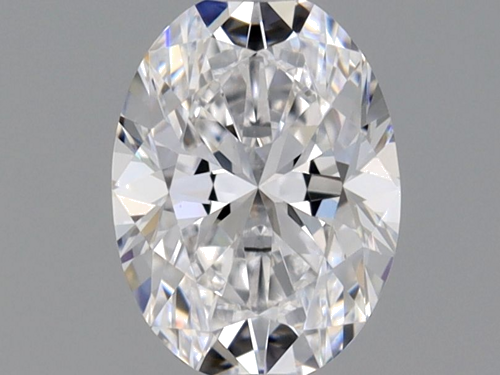 0.38 carat D-VS2 Natūralus Oval Deimantas (1)