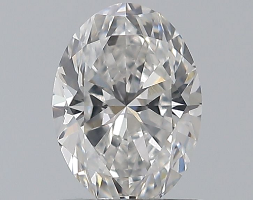 0.66 carat E-SI1 Natūralus Oval Deimantas (1)
