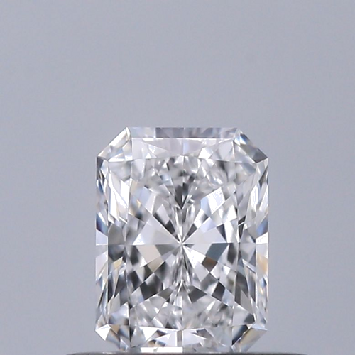 0.38 carat D-VVS1 Natūralus Radiant Deimantas (1)