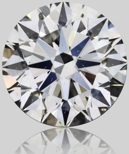 1.11 carat G-SI1 Excellent cut Natūralus Round Deimantas (1)