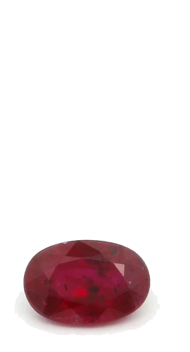 0.57 carat RED Oval Rubinas (1)