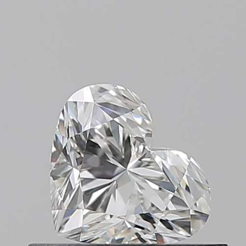 0.5 carat I-VVS1 Natūralus Heart Deimantas (1)