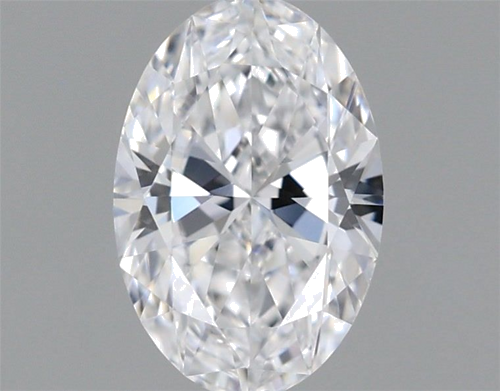 0.5 carat D-VVS2 Natūralus Oval Deimantas (1)