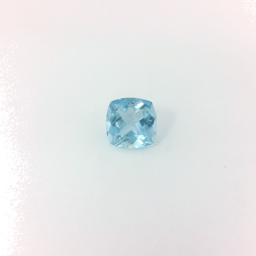 0.51 carat BLUE Cushion Aquamarine (1)