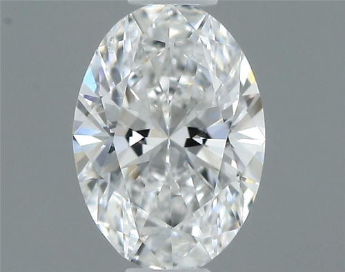 0.34 carat E-SI1 Natūralus Oval Deimantas (1)