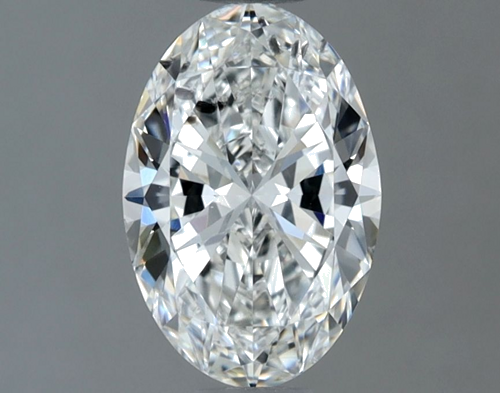 1.02 carat F-SI2 Natūralus Oval Deimantas (1)
