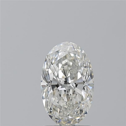 1.51 carat H-SI2 Natūralus Oval Deimantas (1)