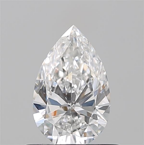 0.54 carat E-VVS2 Natūralus Pear Deimantas (1)