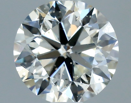 0.5 carat J-SI2 Very Good cut Natūralus Round Deimantas (1)