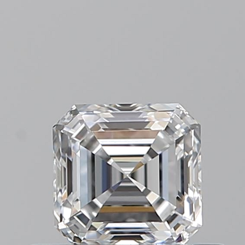 0.5 carat E-IF Natūralus Asscher Deimantas (1)