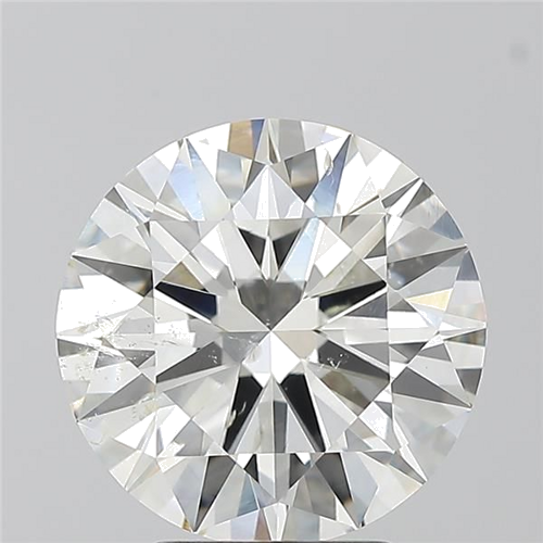3.53 carat I-SI2 Excellent cut Natūralus Round Deimantas (1)