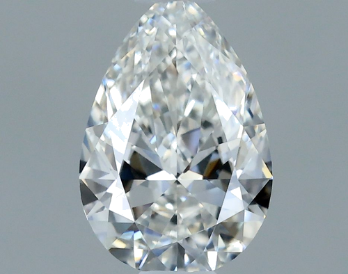0.31 carat F-VVS1 Natūralus Pear Deimantas (1)