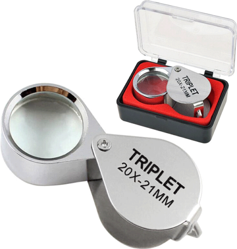 Lupa juvelyrui Triplet 10x, 20x, 30x (4)