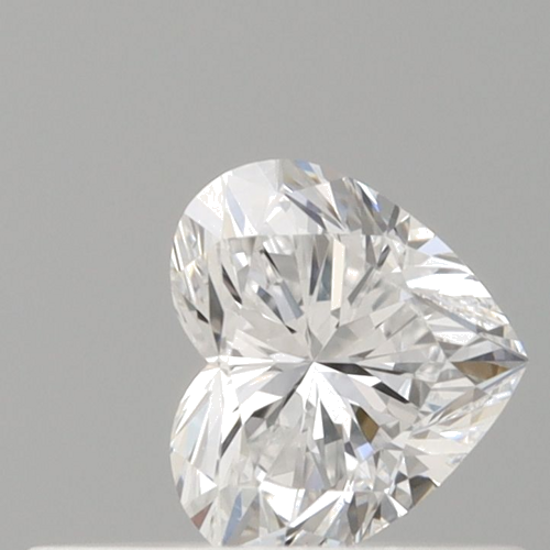 0.33 carat D-IF Natūralus Heart Deimantas (1)