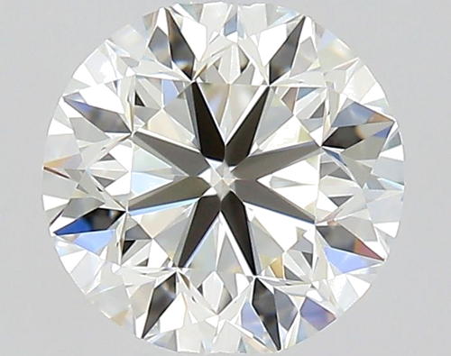 0.5 carat J-VVS2 Very Good cut Natūralus Round Deimantas (1)