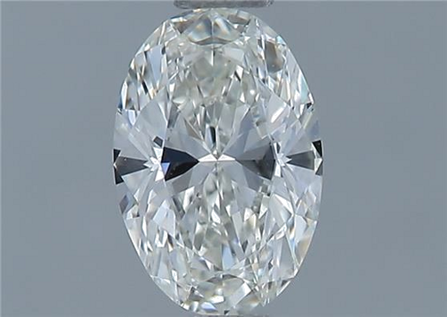 0.52 carat H-VS1 Natūralus Oval Deimantas (1)