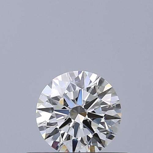 0.37 carat F-VVS1 Excellent cut Natūralus Round Deimantas (1)