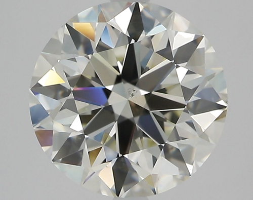 3.01 carat K-VS2 Excellent cut Natūralus Round Deimantas (1)