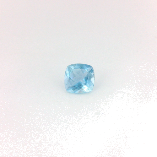0.46 carat BLUE Cushion Aquamarine (1)