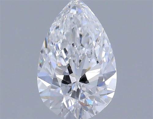 0.35 carat D-VS2 Natūralus Pear Deimantas (1)