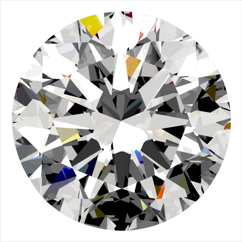 0.32 carat E-VS2 Excellent cut Natūralus Round Deimantas (1)
