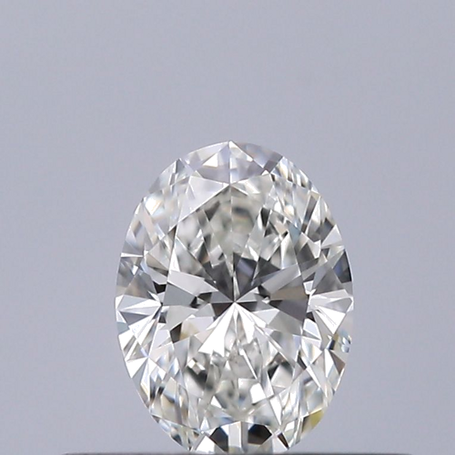 0.31 carat H-VVS2 Natūralus Oval Deimantas (1)
