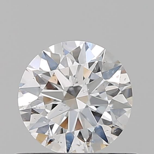 0.6 carat F-SI2 Excellent cut Natūralus Round Deimantas (1)
