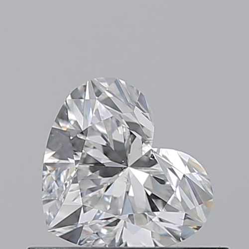 0.5 carat F-SI1 Natūralus Heart Deimantas (1)