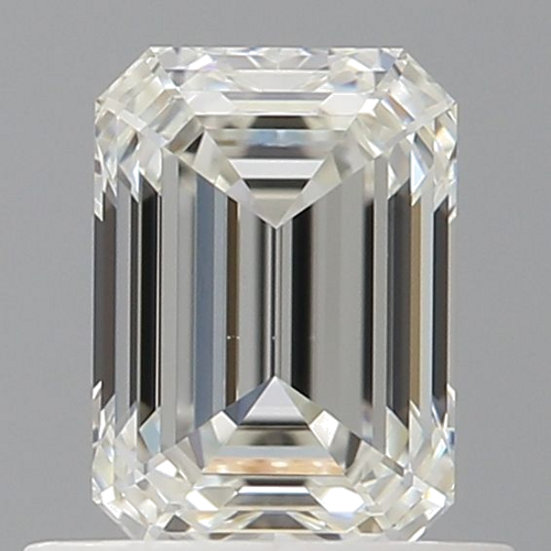 0.76 carat I-VVS2 Natūralus Emerald Deimantas (1)