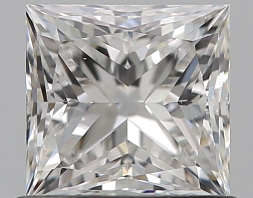 0.7 carat E-VS1 Natūralus Princess Deimantas (1)