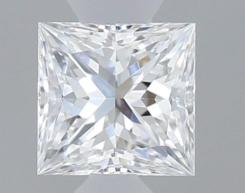 0.3 carat D-VS2 Natūralus Princess Deimantas (1)