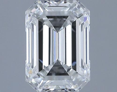 1.02 carat F-SI1 Natūralus Emerald Deimantas (1)