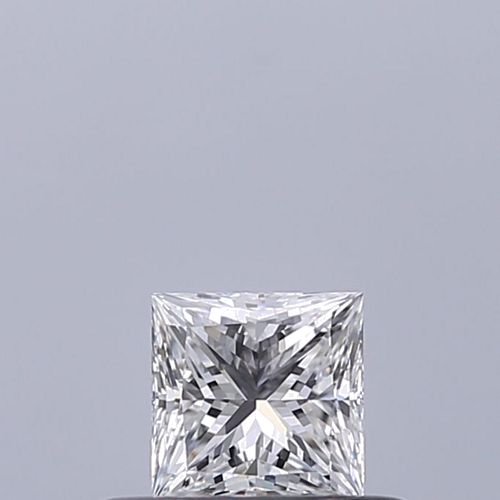 0.3 carat D-VVS1 Natūralus Princess Deimantas (1)