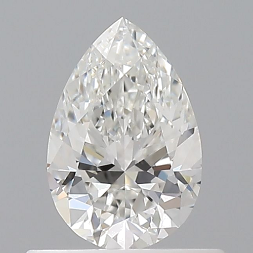 0.5 carat G-VS1 Natūralus Pear Deimantas (1)