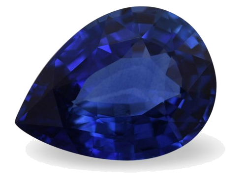 3.04 carat BLUE Pear Safyras (1)
