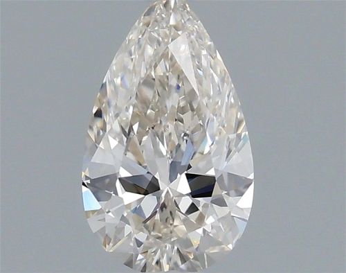 0.55 carat J-VVS2 Natūralus Pear Deimantas (1)