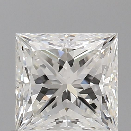 0.73 carat G-VVS2 Natūralus Princess Deimantas (1)
