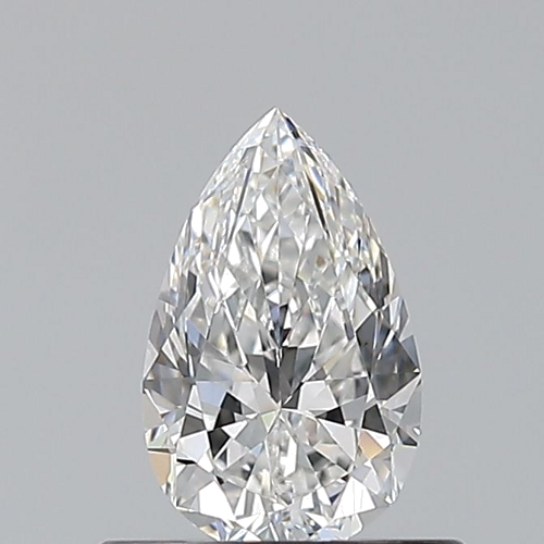 0.52 carat E-VVS1 Natūralus Pear Deimantas (1)