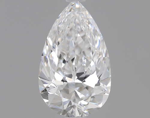 0.51 carat D-VVS1 Natūralus Pear Deimantas (1)