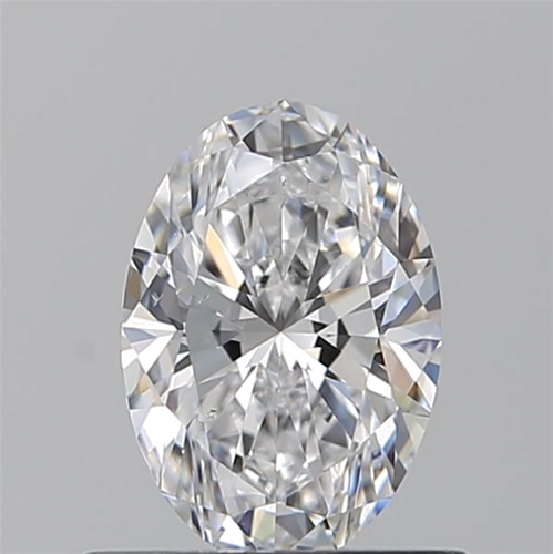0.7 carat D-SI1 Natūralus Oval Deimantas (1)