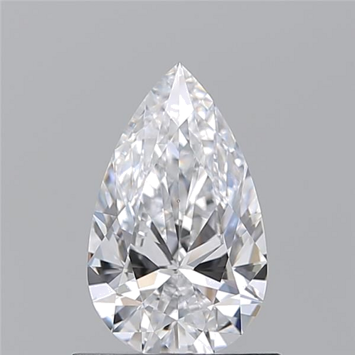 0.77 carat D-VS1 Natūralus Pear Deimantas (1)