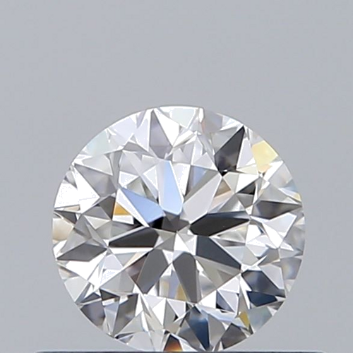 0.51 carat E-VVS2 Very Good cut Natūralus Round Deimantas (1)