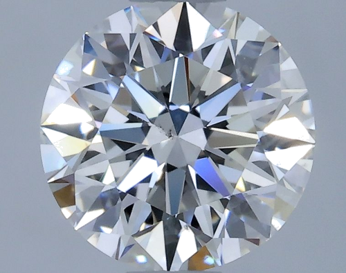 0.74 carat E-SI1 Excellent cut Natūralus Round Deimantas (1)